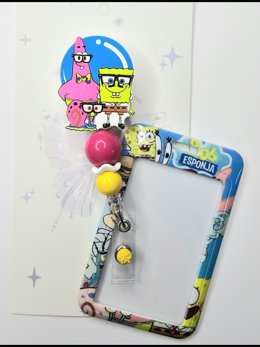 SpongeBob Squarepants Badge Reel & ID Holder